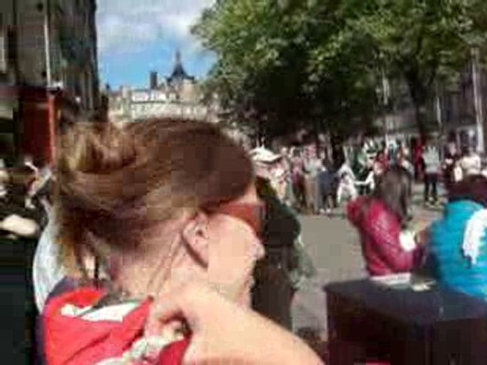 Concert sur Grassmarket, Edinburgh, The Fringe 2010