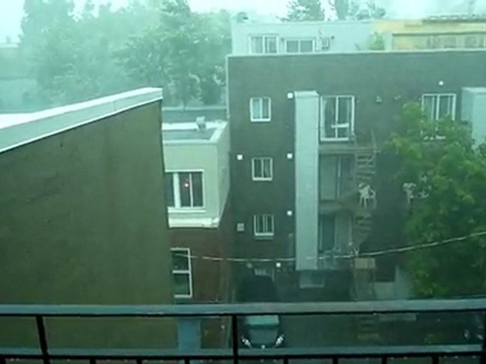 l orage a montreal