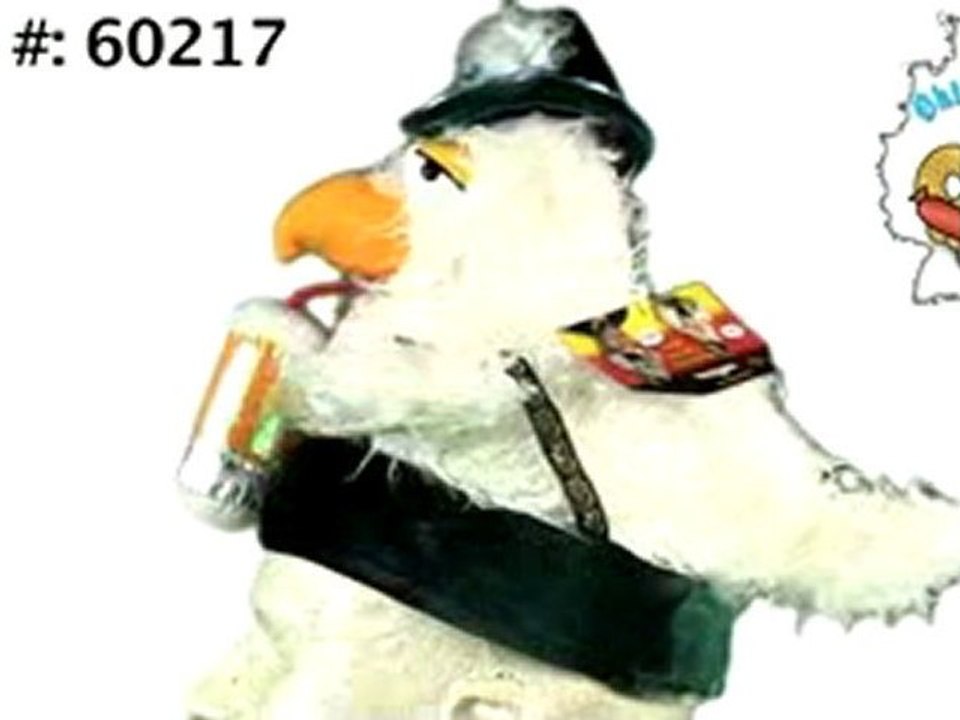 Plush Oktoberfest Chicken Hat
