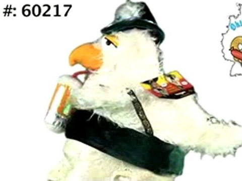 Plush Oktoberfest Chicken Hat