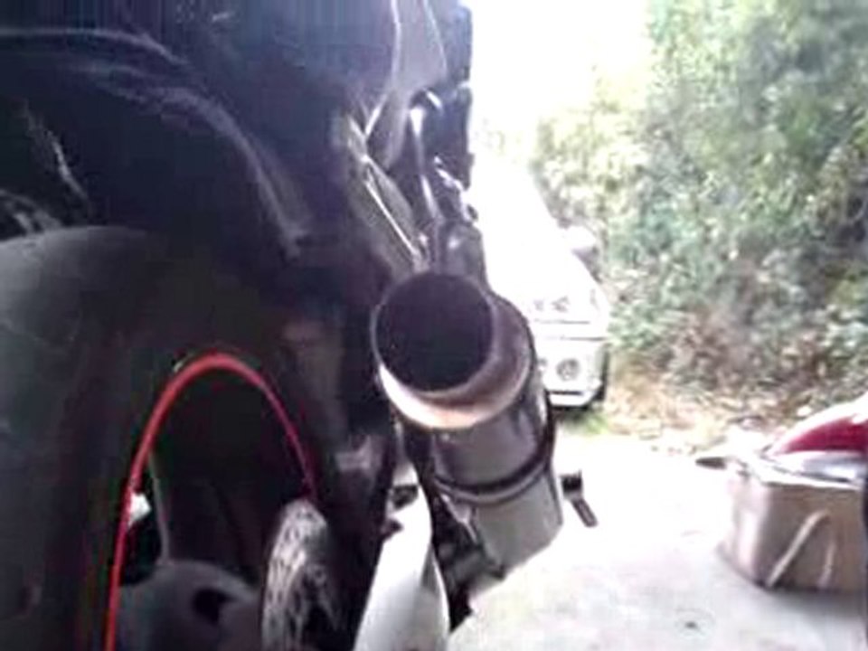 Pot Dan Moto sur Fazer 600