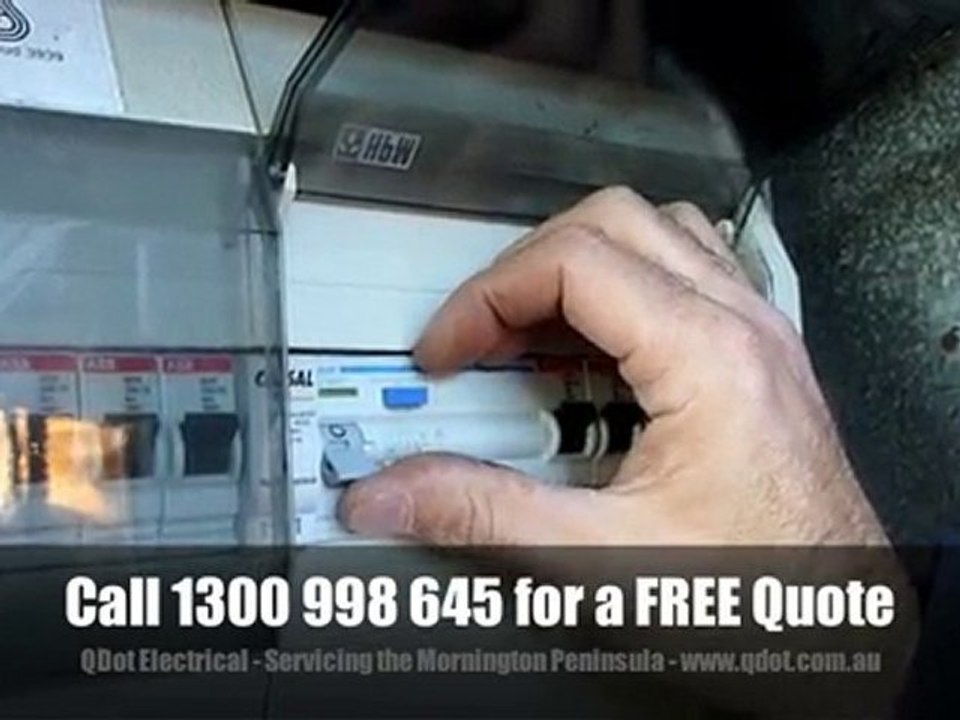 How to test your safety switch - www.qdot.com.au