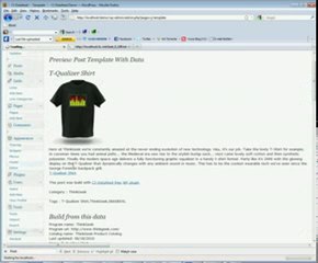 CJ-Datafeed Free Wordpress Plugin HowTo Install