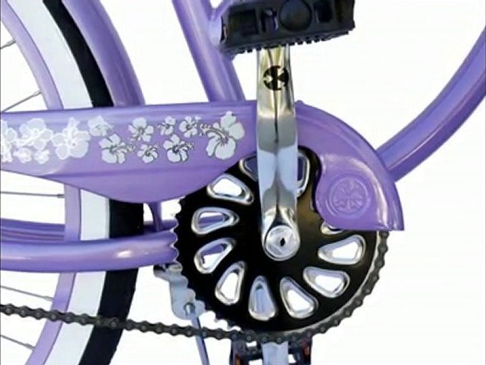 26" LadieExtended Deluxe Beach Cruiser by Greenline BIcycles