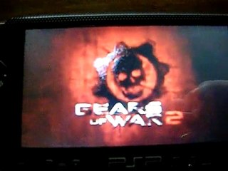 Psp funcionando(notese el tema de gears of war 2)