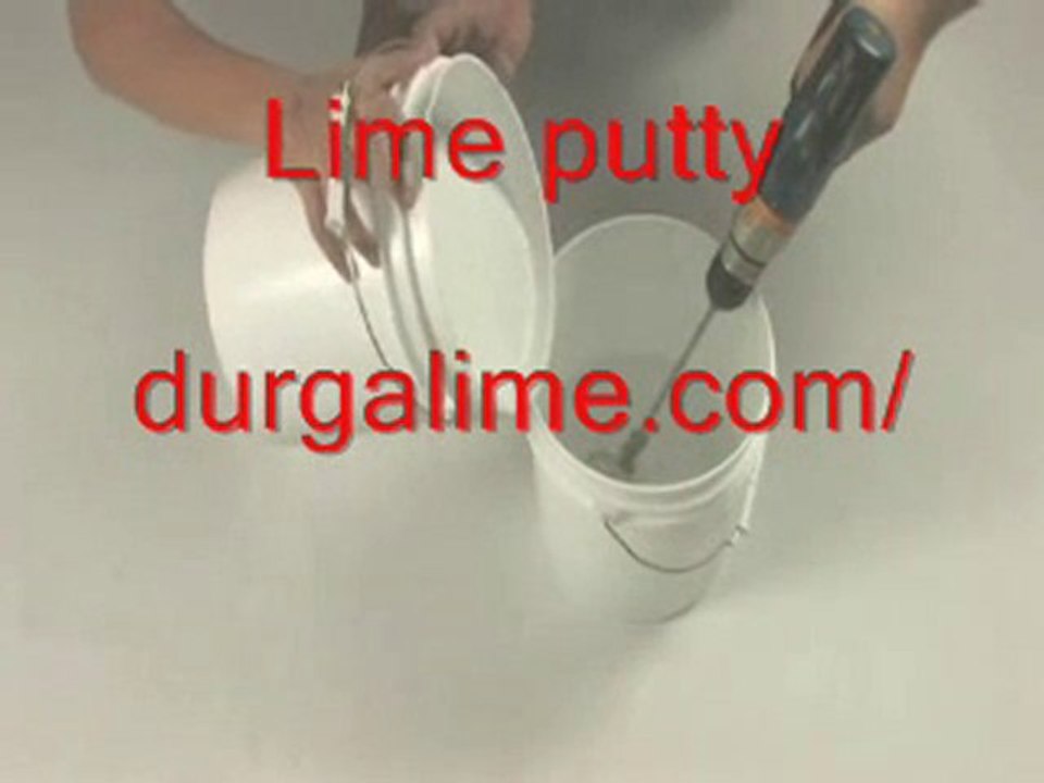 How to Make Practice Lime Putty
