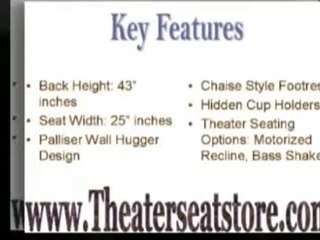 Palliser Rhumba - Home Thteater Seating