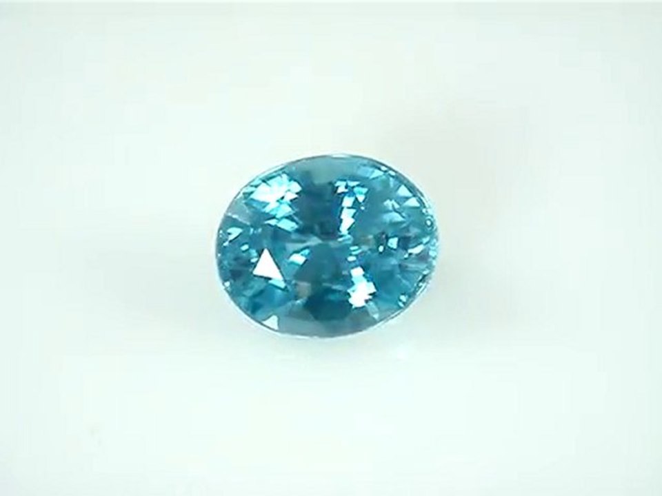 Blue Zircon 9.57 Carats