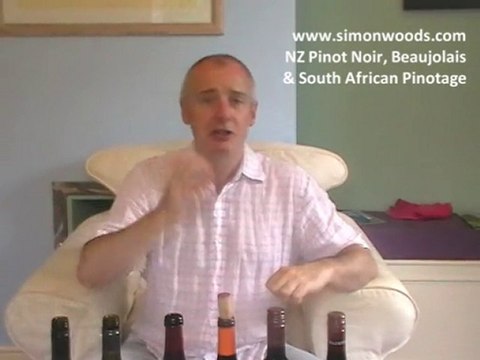 Simon Woods Wine Videos: NZ Pinot, Beaujolais and Pinotage