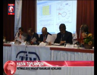 Temmuz 2010 İhracat Rakamları Hayati Öztürk