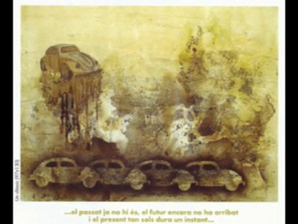 " Tempus fugit " obres del pintor Tomeu Coll