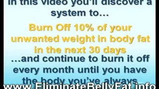 Best Way To Lose Cortisol Belly Fat Now!