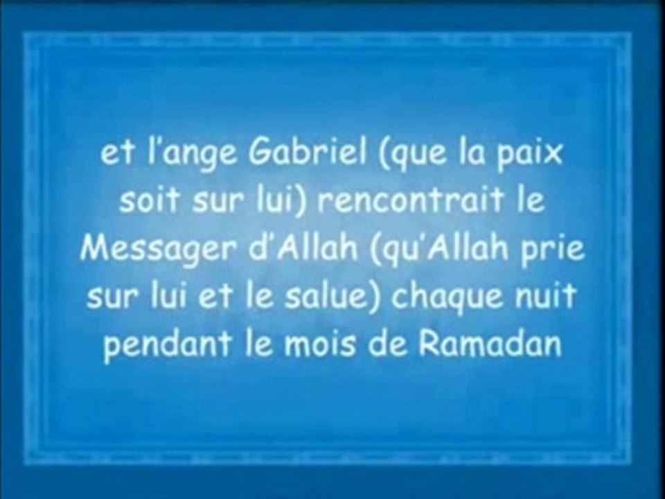 Rappel mois de Ramadan!!!