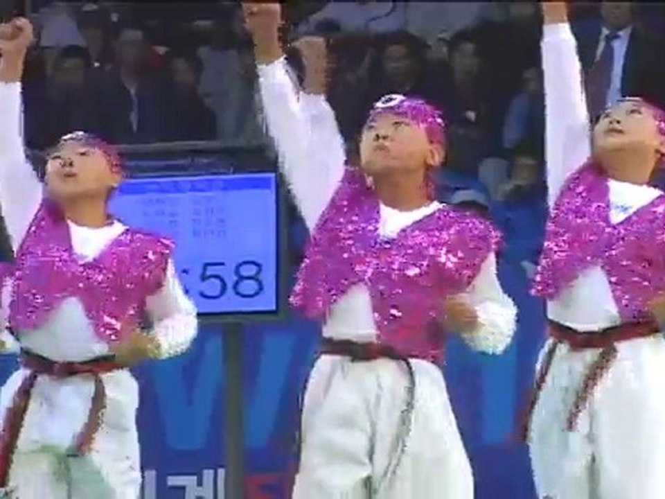 taekwondo compétition Aerobics équipe enfants