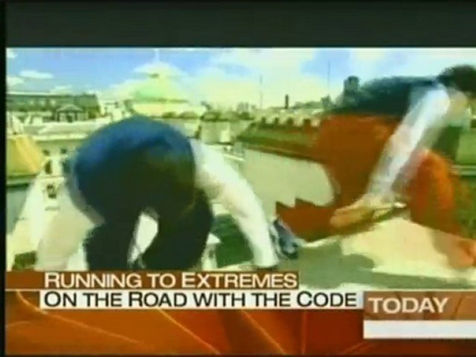 NBC news parkour/freerun with Adrenaline group