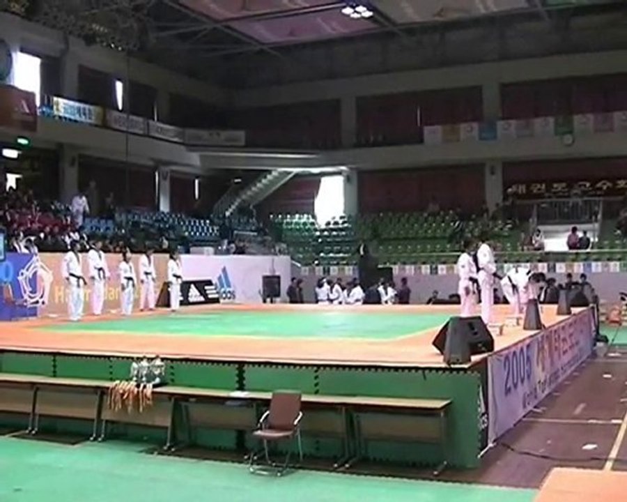 taekwondo compétition technique Hanmadang 2005 part 1