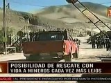 Primeros despidos en Chile a 6 días del derrumbe de mina