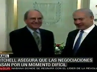 Israel; Mitchell asegura que las negociaciones pasan por un