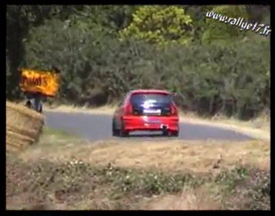 course de cote la Trigalle de Cédric Bouffeteau par rallye17