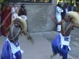 Danseurs Intore - Liberation day (04/07/2010)