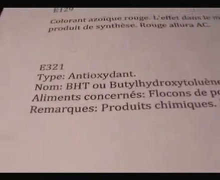 LLP - Additifs Alimentaires Poison - Chewing Gum