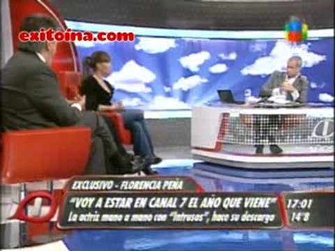 Exitoina.com - Flor Peña en Canal 7
