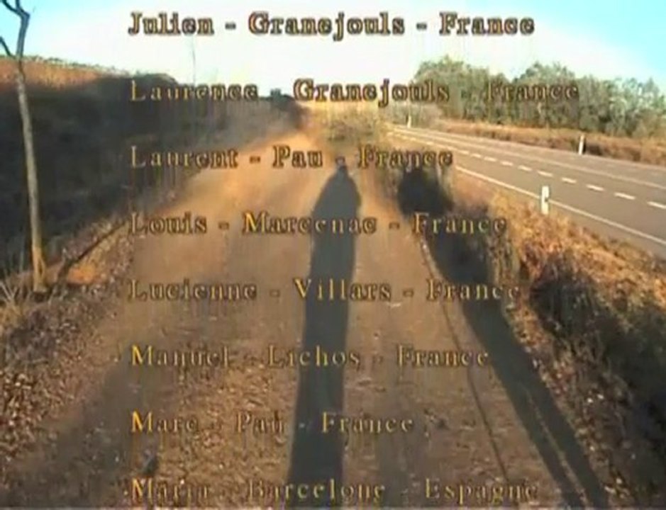 Chemin 8/8 Le Puy Santiago : Palas  Santiago