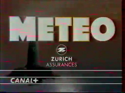 Jingle Météo Septembre 1995 CANAL+