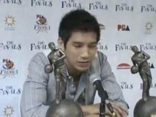 James Yap 2009-2010 PBA MVP Interview