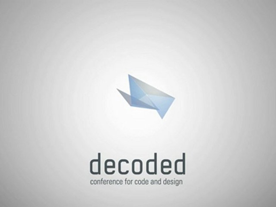 decoded conference trailer 2010: design code culture