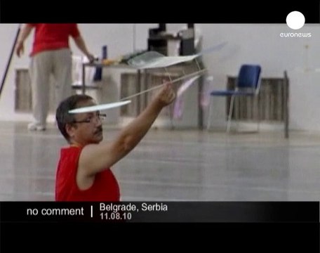 Model plane world championships in Belgrade - no comment