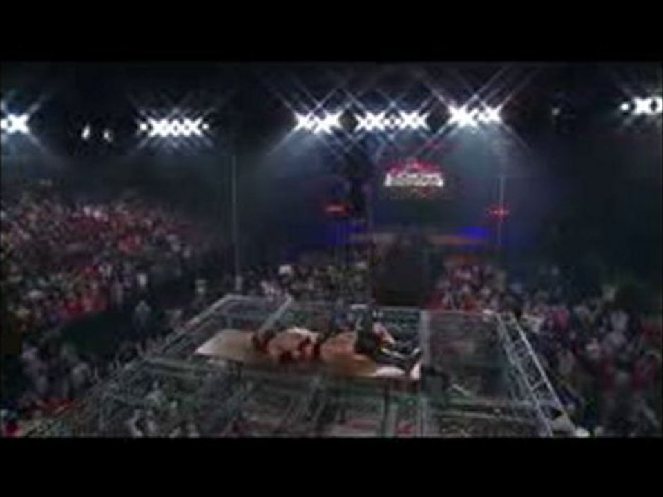 TNA LOCKDOWN 2010-JEFF HARDY STUNT