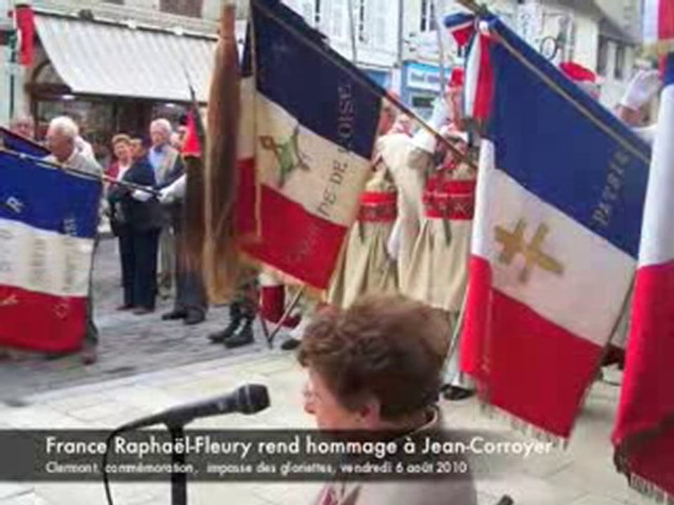 Clermont : hommage à Jean Corroyer