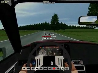 Renault 18 GTL sur polish roads