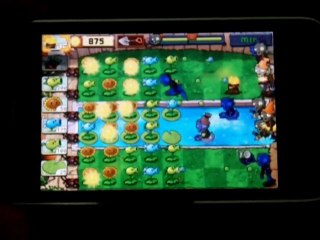 Test vidéo iphone - Plantes vs Zombies