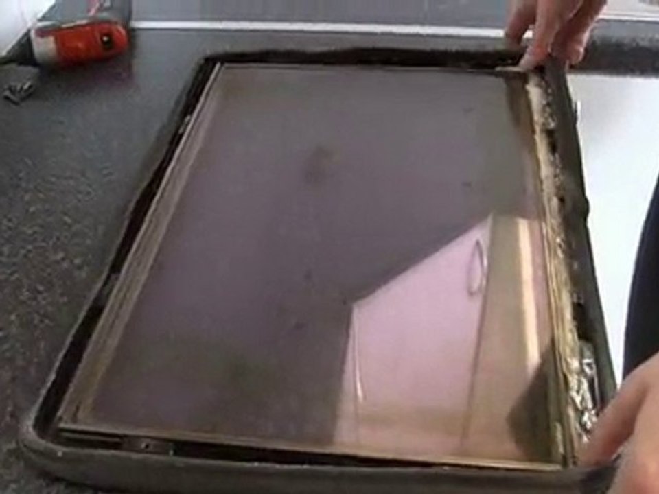 How to replace a woven door seal on an oven Smeg video Dailymotion