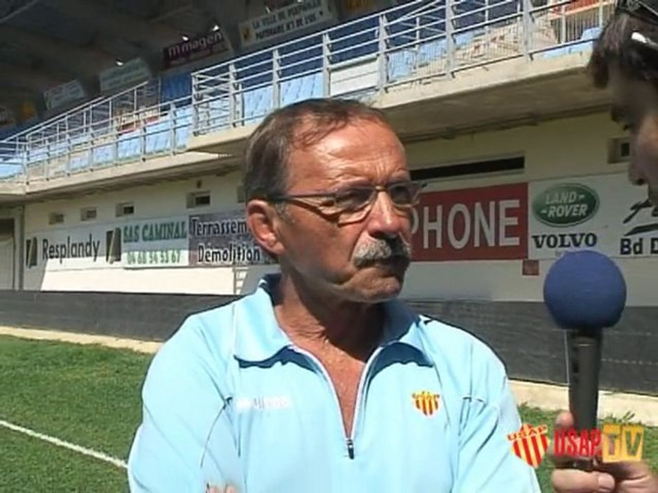 Les interviews d'avant match USAP-ASM - Août 2010