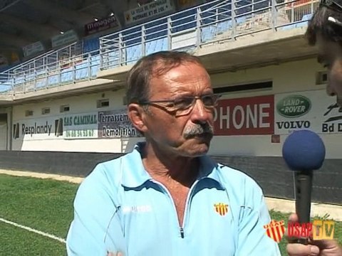 Les interviews d'avant match USAP-ASM - Août 2010