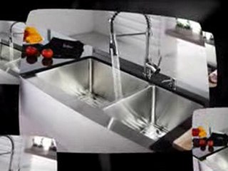 Kraus 36 inch Farmhouse Double Bowl Stainless Steel ...