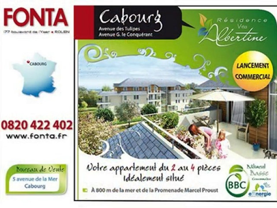 Cabourg: Résidence neuve FONTA