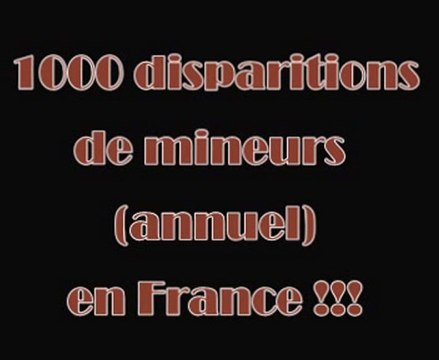 Le Libre Penseur - 1000 Disparus par an