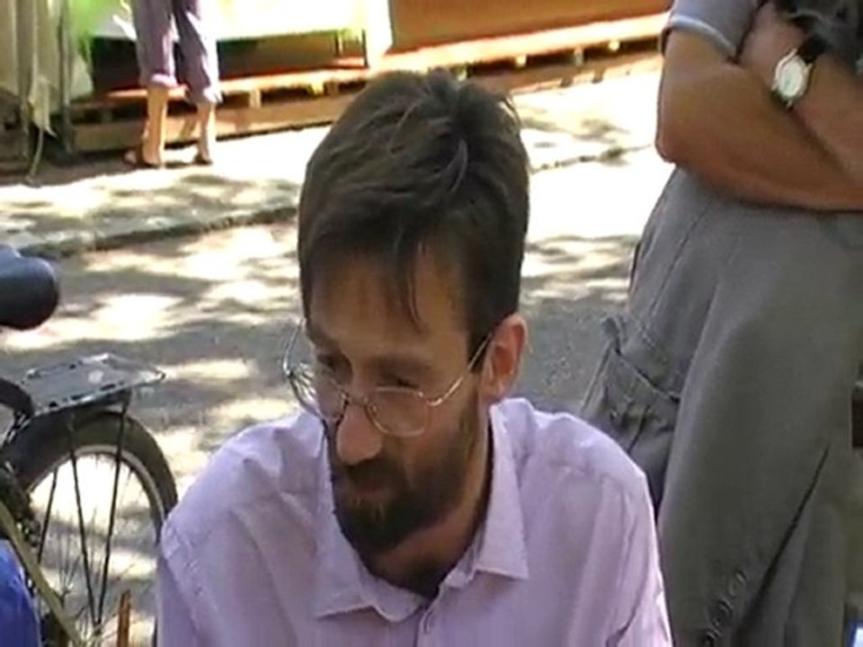 Yann Syz au Village Solidaire (Lorient 2010)