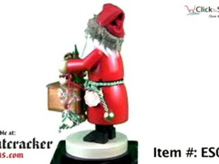 Steinbach Santa Claus Musical Incense Smoking Nutcracker