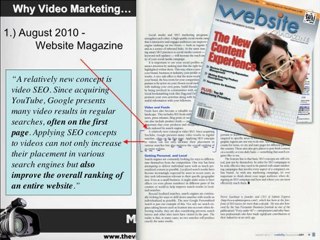 Video Marketing for Beginners:  Why Video Marketing?