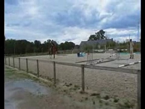 Roxana et moi - Séance d'obstacle 12 Août