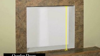 How to Measure for Masonry Fireplace Glass Doors