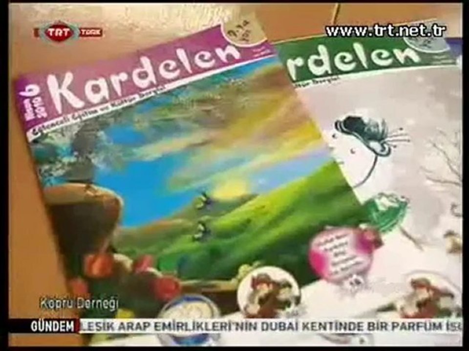 Makedonya Üsküp Köprü dergisi TRT