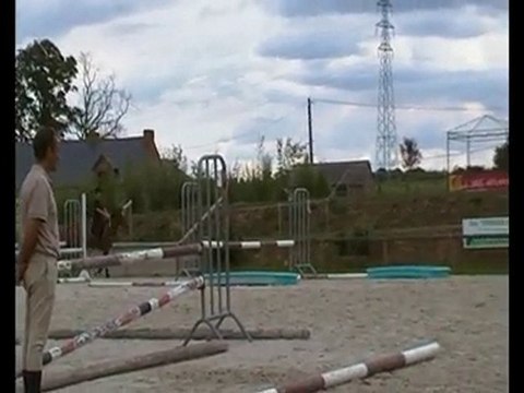 Roxana et moi - Séance d'obstacle 12 Août