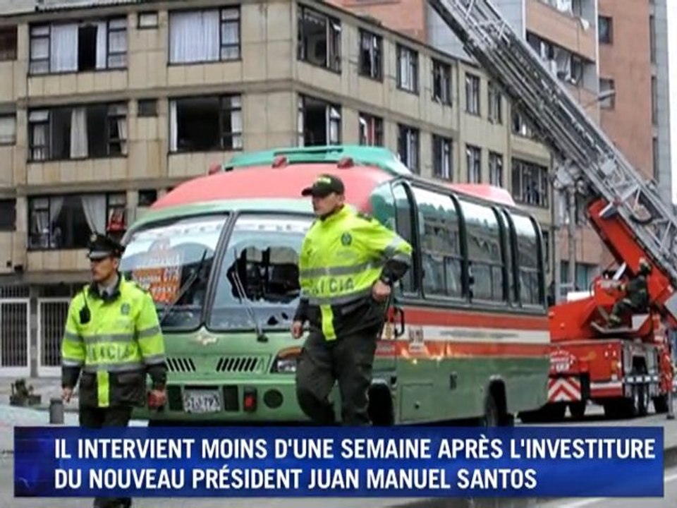 Attentat à Bogota quelques jours après l'investiture de Santos