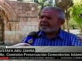 Israel destruye cementerio musulmán